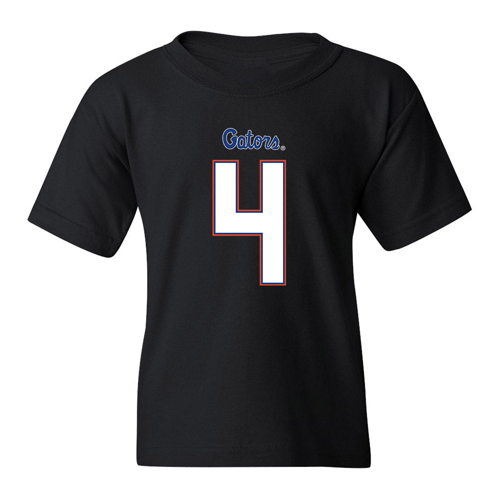 Florida - NCAA Football : TJ Abrams - Youth T-Shirt Replica Shersey