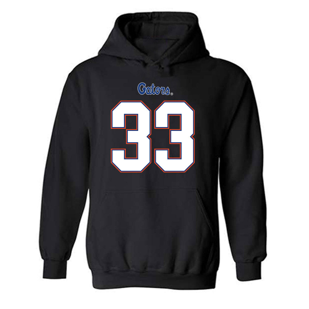 Florida - NCAA Football : Brian Case - Replica Shersey Hooded Sweatshirt-0