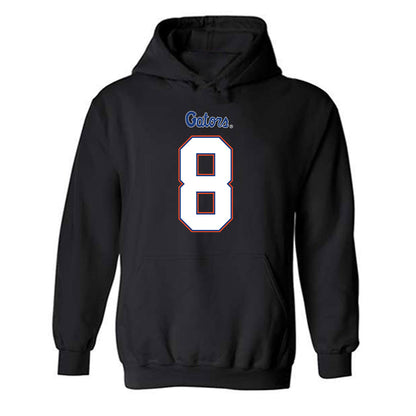 Florida - NCAA Football : Aaron Chiles - Replica Shersey Hooded Sweatshirt-0