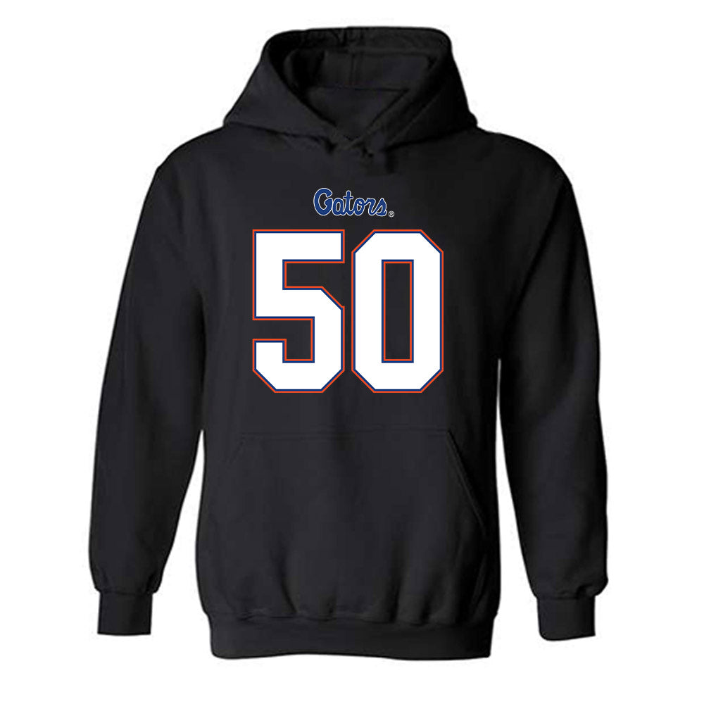 Florida - NCAA Football : Jason Zandamela - Replica Shersey Hooded Sweatshirt-0