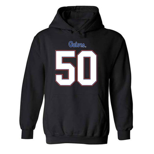 Florida - NCAA Football : Jason Zandamela - Replica Shersey Hooded Sweatshirt-0