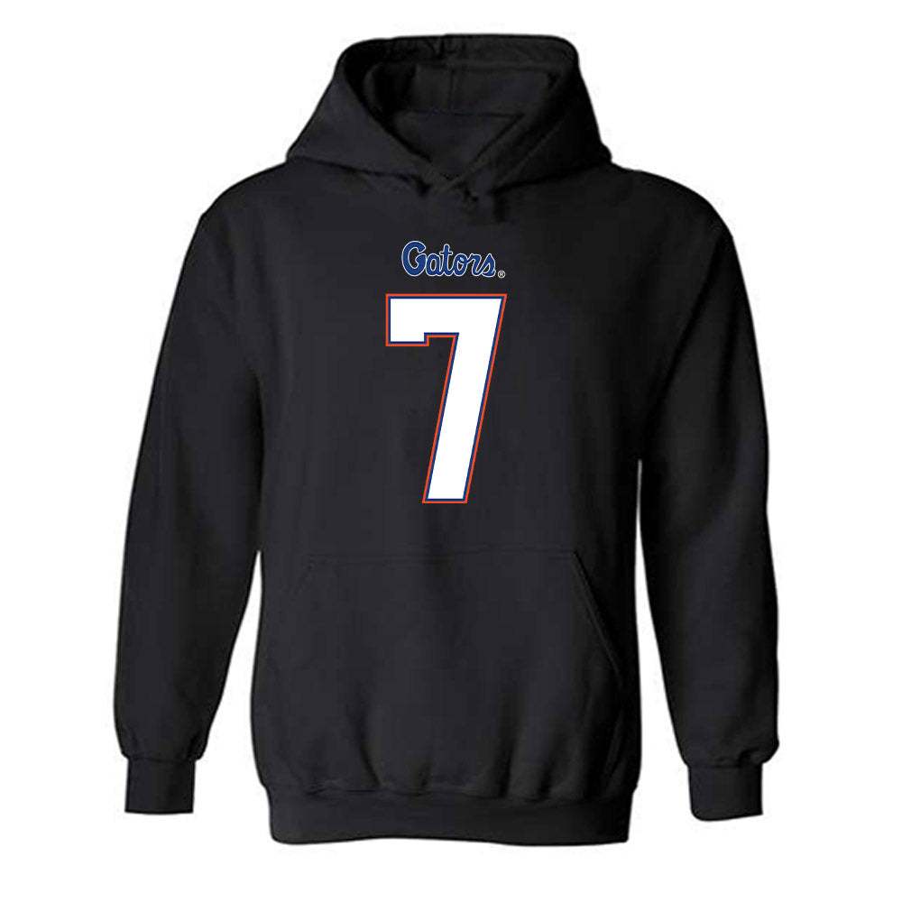 Florida - NCAA Football : Ty Jackson - Replica Shersey Hooded Sweatshirt-0