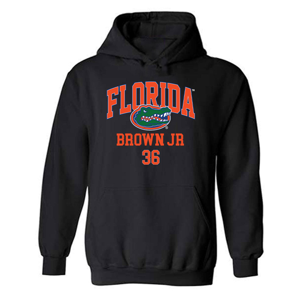 Florida - NCAA Football : Vincent Brown Jr - Classic Fashion Shersey Hooded Sweatshirt-0