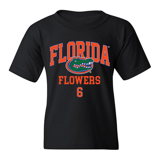 Florida - NCAA Football : Jvari Flowers - Classic Fashion Shersey Youth T-Shirt-0