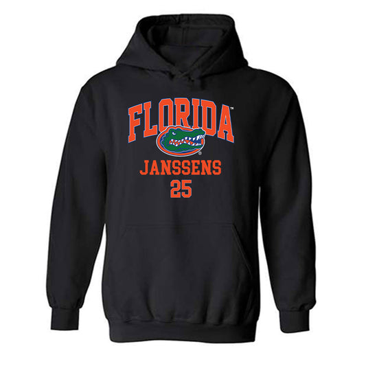 Florida - NCAA Baseball : niko janssens - Classic Fashion Shersey Hooded Sweatshirt-0