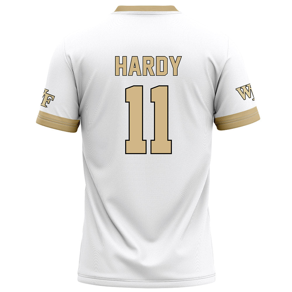 Wake Forest - NCAA Football : Langston Hardy - White Football Jersey-1