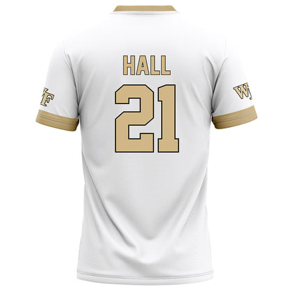 Wake Forest - NCAA Football : Aiden Hall - White Football Jersey-1