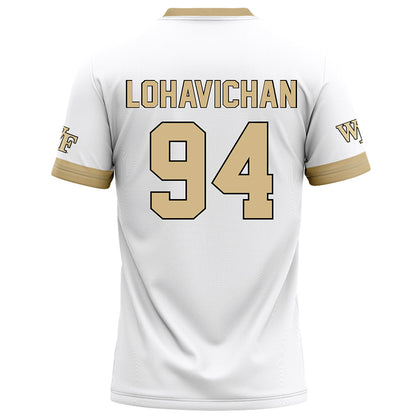 Wake Forest - NCAA Football : Zach Lohavichan - Football Jersey