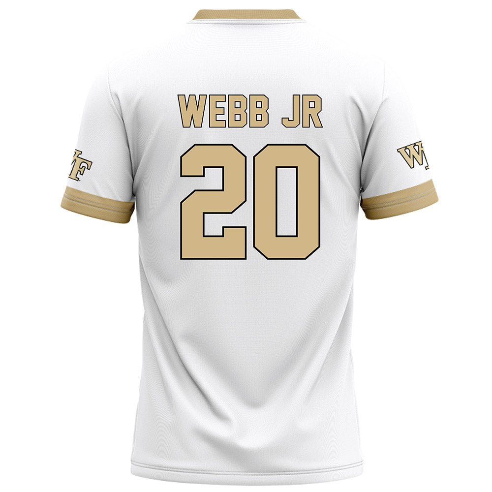 Wake Forest - NCAA Football : Lardarius Webb Jr - White Football Jersey-1