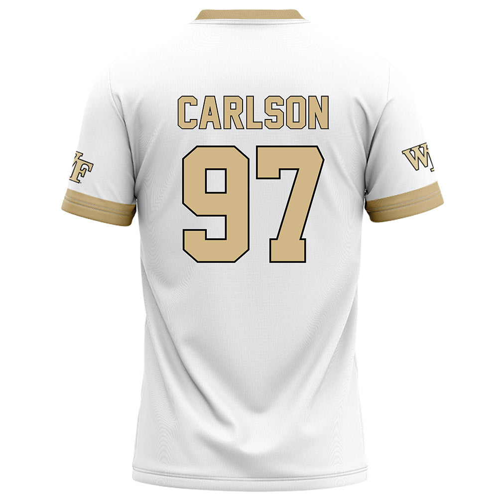 Wake Forest - NCAA Football : Caleb Carlson - Football Jersey