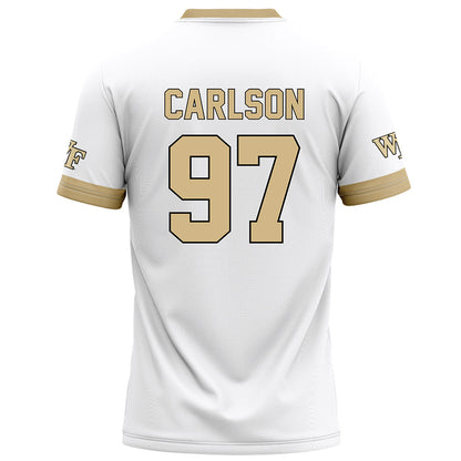 Wake Forest - NCAA Football : Caleb Carlson - Football Jersey