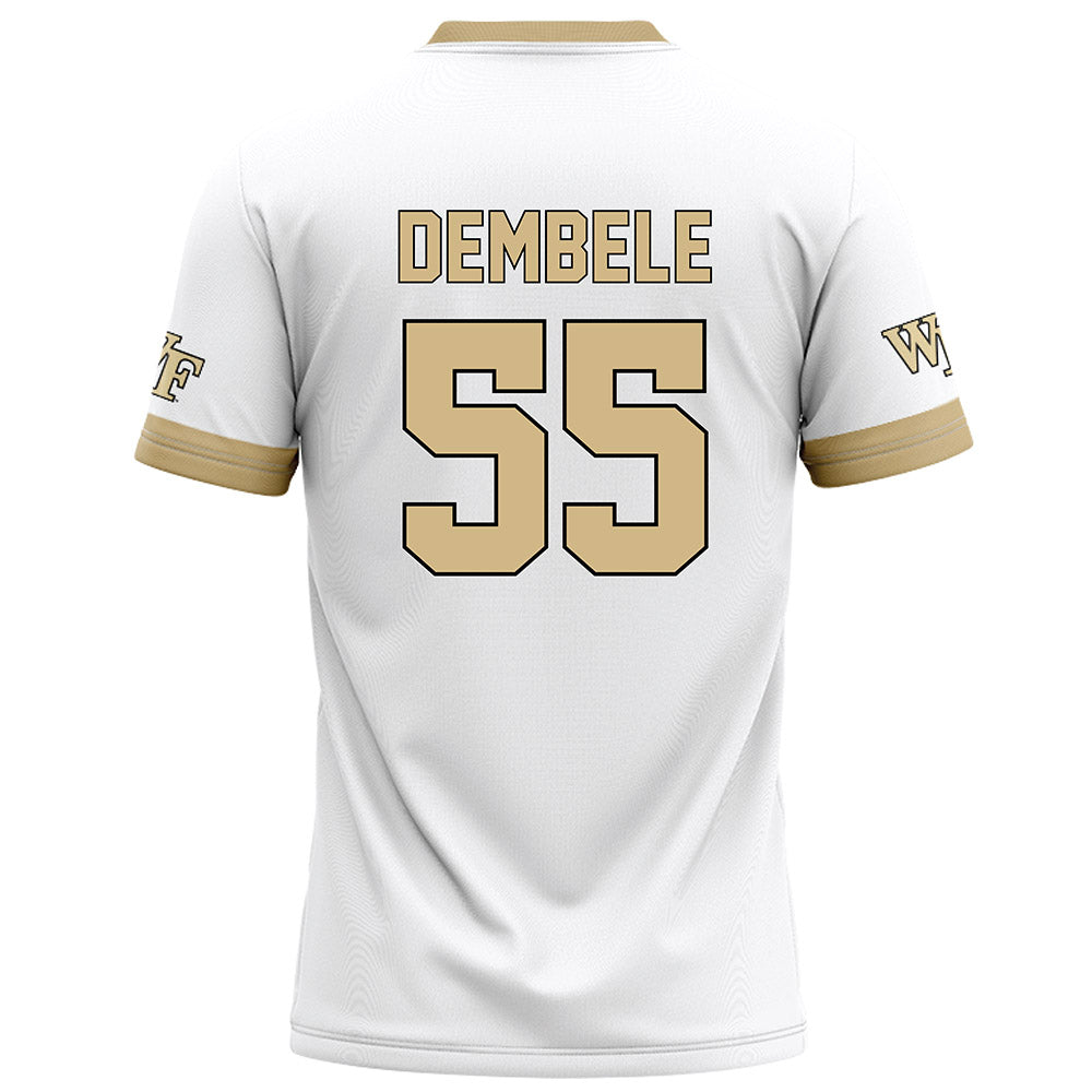 Wake Forest - NCAA Football : Kadear Dembele - White Football Jersey-1