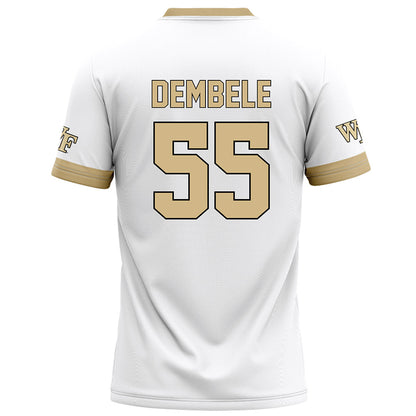 Wake Forest - NCAA Football : Kadear Dembele - White Football Jersey-1