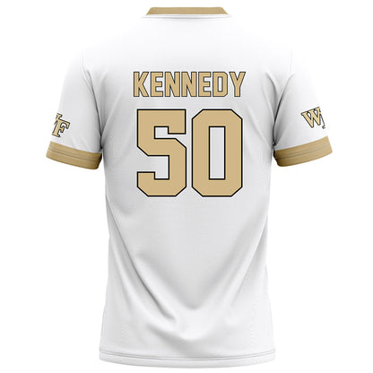Wake Forest - NCAA Football : Jamarion Kennedy - White Football Jersey-1