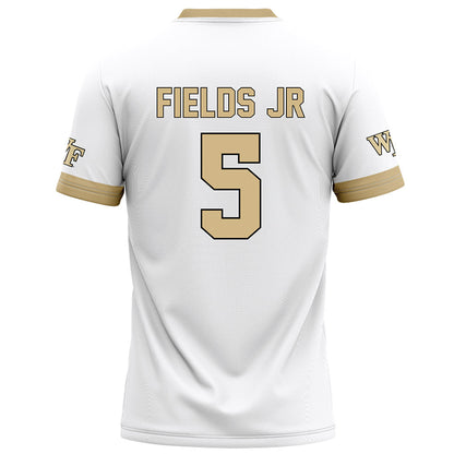 Wake Forest - NCAA Football : Horatio Fields Jr - White Football Jersey