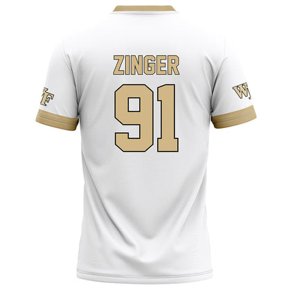 Wake Forest - NCAA Football : Zach Zinger - Football Jersey