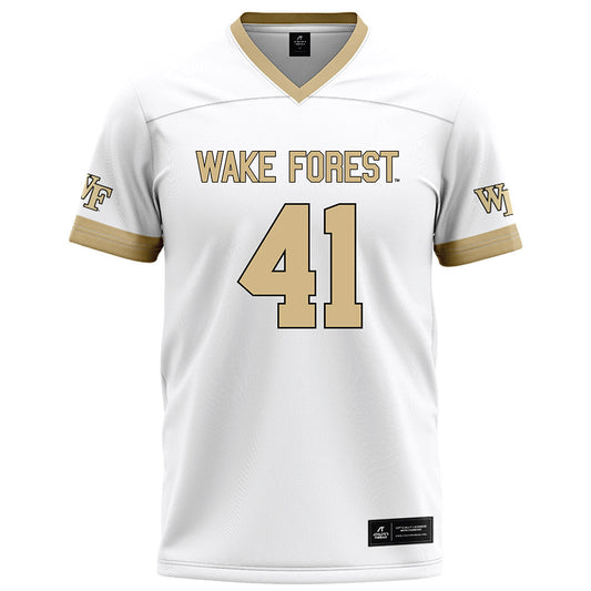Wake Forest - NCAA Football : Kalil Townes - White Football Jersey-0