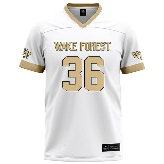 Wake Forest - NCAA Football : Walker Ferguson VIII - White Football Jersey