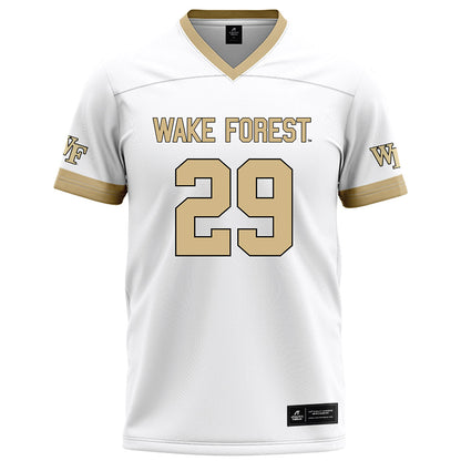 Wake Forest - NCAA Football : Jamar Searcy - White Football Jersey-0