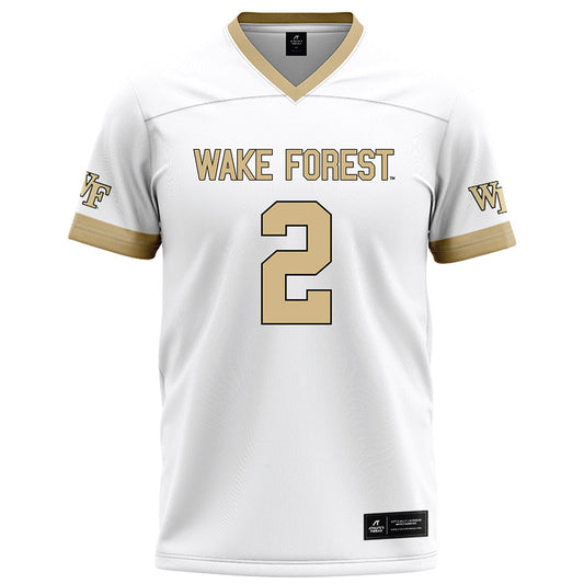 Wake Forest - NCAA Football : Robby Ashford - White Football Jersey-0