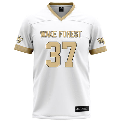 Wake Forest - NCAA Football : William Tackie Jr - White Football Jersey