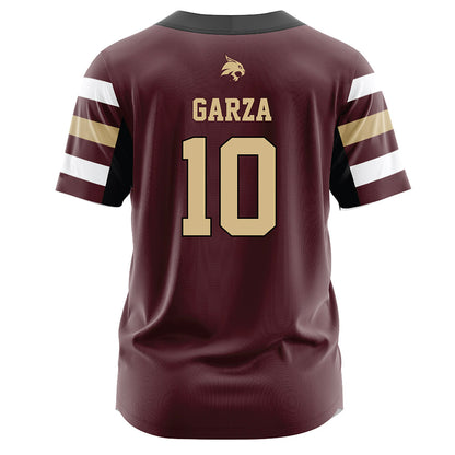 Texas State - NCAA Softball : Abby Garza - Maroon Jersey
