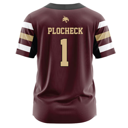Texas State - NCAA Softball : Camryn Plocheck - Maroon Jersey-1