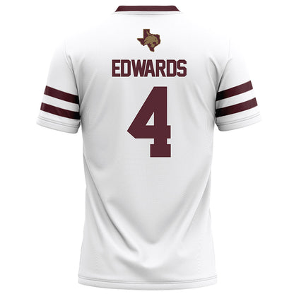 Texas State - NCAA Football : Aj Edwards - Football Jersey