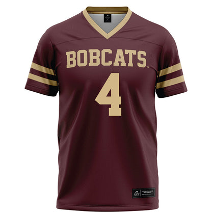 Texas State - NCAA Football : Khamari Terrell - Maroon Football Jersey-0