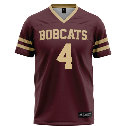 Texas State - NCAA Football : Khamari Terrell - Maroon Football Jersey-0