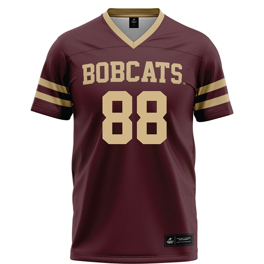 Texas State - NCAA Football : Tucker Cusano - Maroon Football Jersey-0