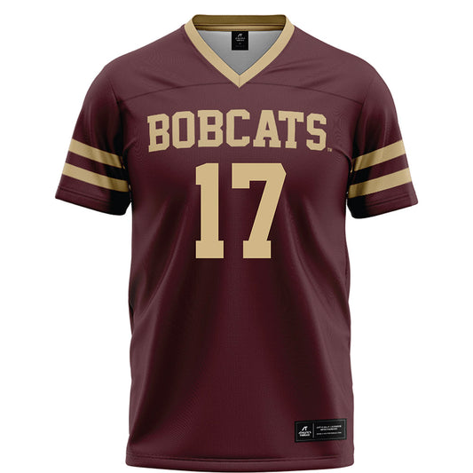 Texas State - NCAA Football : Gavin Parkhurst - Maroon Football Jersey-0