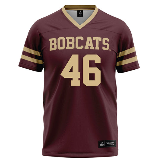 Texas State - NCAA Football : Ayden Jones - Maroon Football Jersey-0