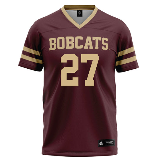 Texas State - NCAA Football : Cordarian Powell - Maroon Football Jersey-0