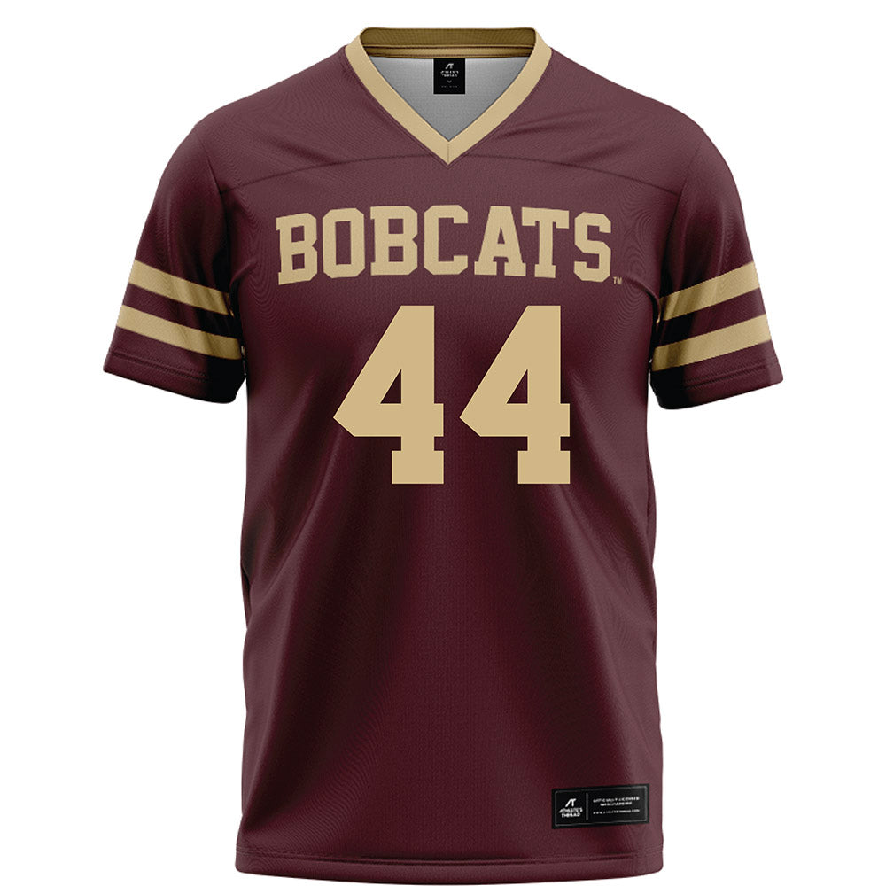 Texas State - NCAA Football : Karson Kaiser - Maroon Football Jersey-0