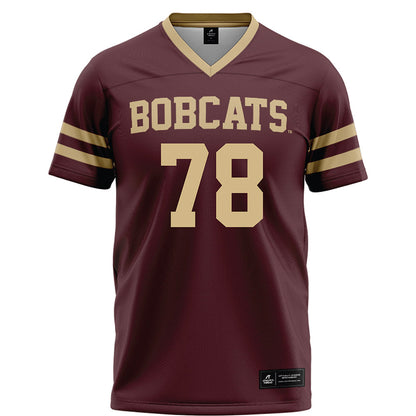 Texas State - NCAA Football : Anfernee Crease - Maroon Football Jersey-0