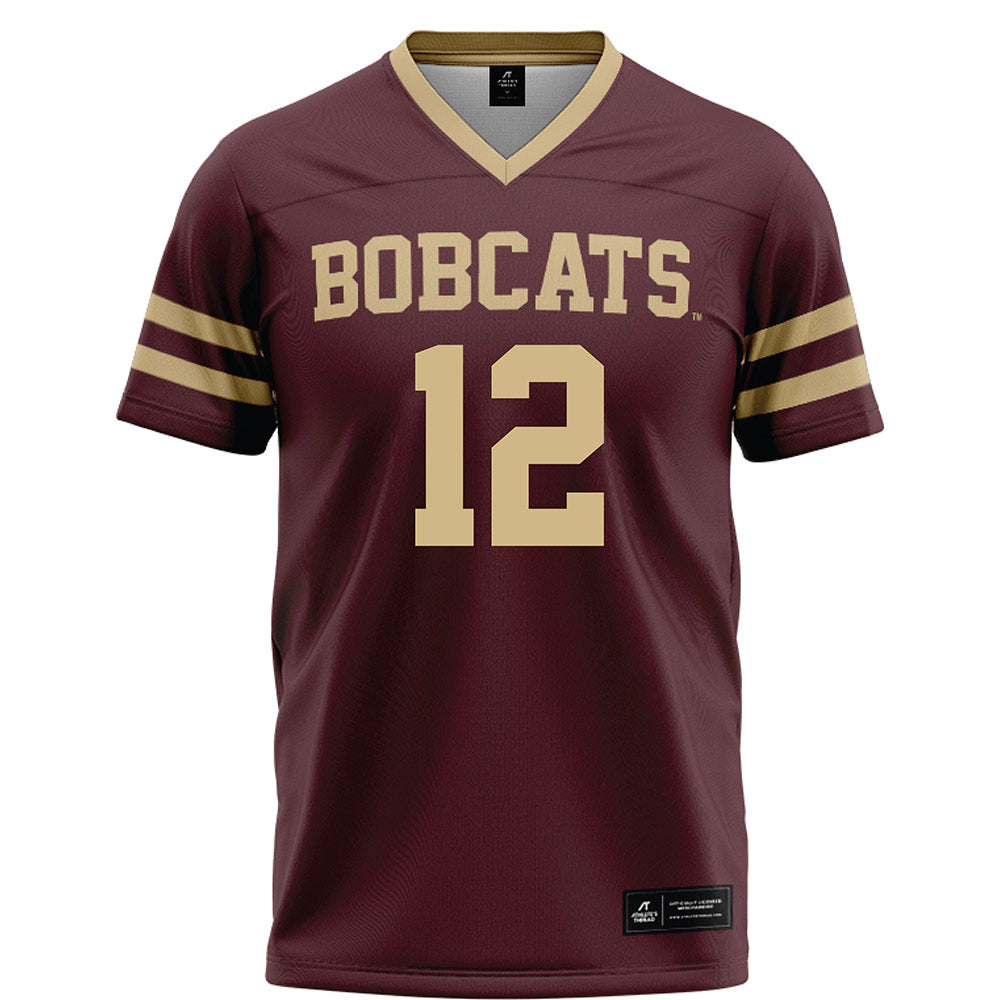 Texas State - NCAA Football : Lorenzo Johnson Jr - Maroon Football Jersey-0