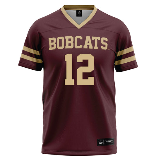 Texas State - NCAA Football : Lorenzo Johnson Jr - Maroon Football Jersey-0