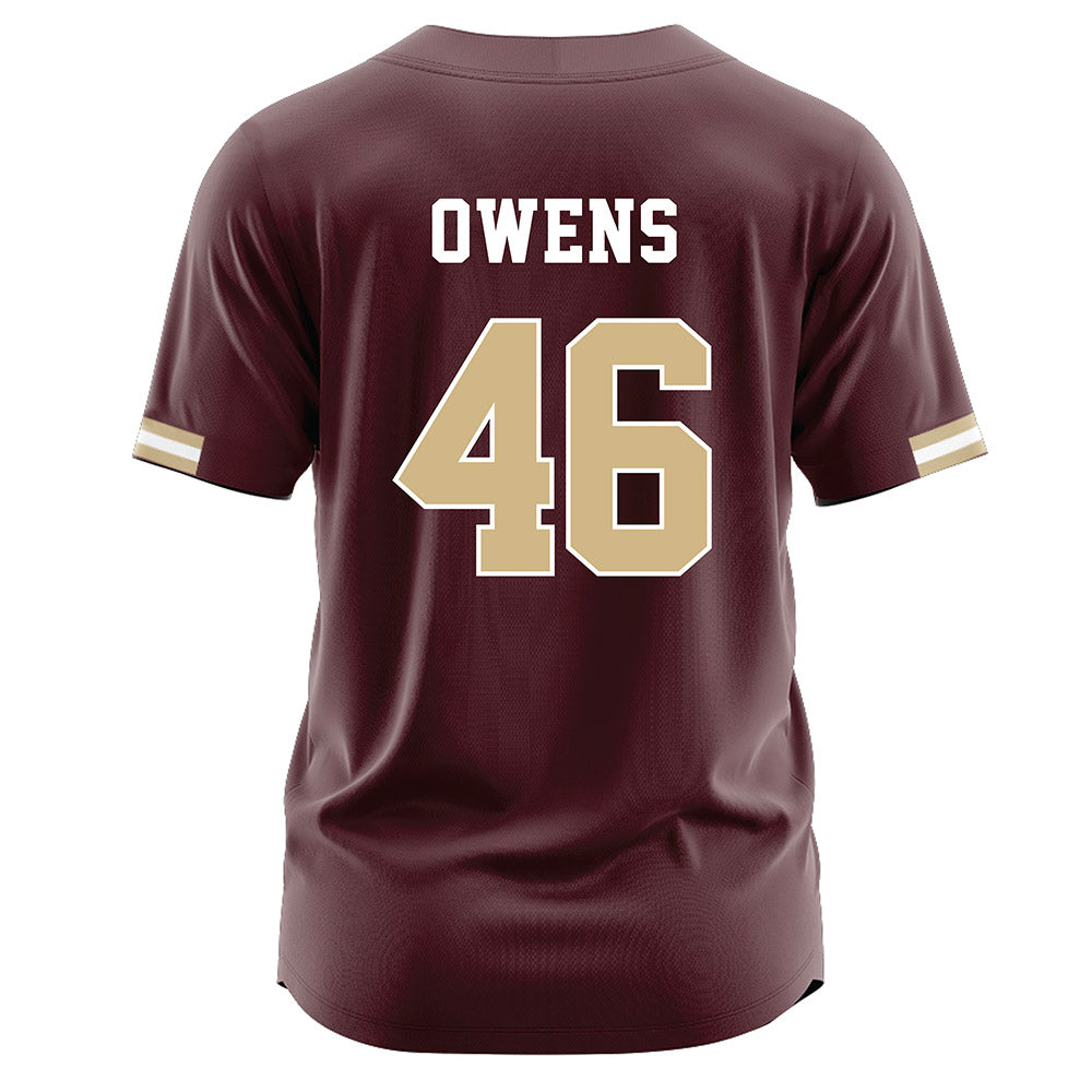 Texas State - NCAA Baseball : Marsha Owens - Maroon Jersey-1