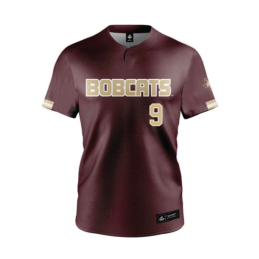 Texas State - NCAA Baseball : Travis Bragg - Maroon Jersey