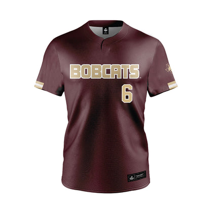 Texas State - NCAA Baseball : Will Canalichio - Maroon Jersey-0