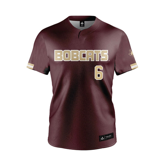 Texas State - NCAA Baseball : Will Canalichio - Maroon Jersey-0