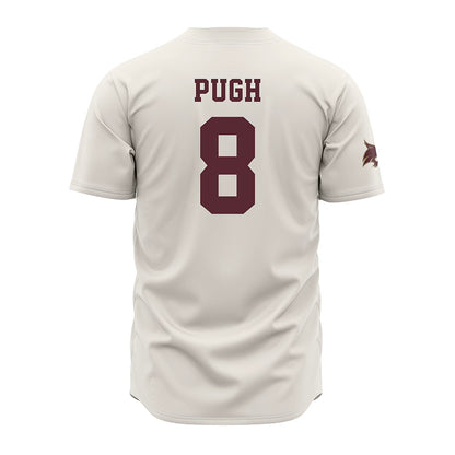 Texas State - NCAA Baseball : Samson Pugh - Cream Jersey