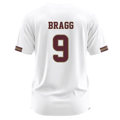 Texas State - NCAA Baseball : Travis Bragg - White Jersey