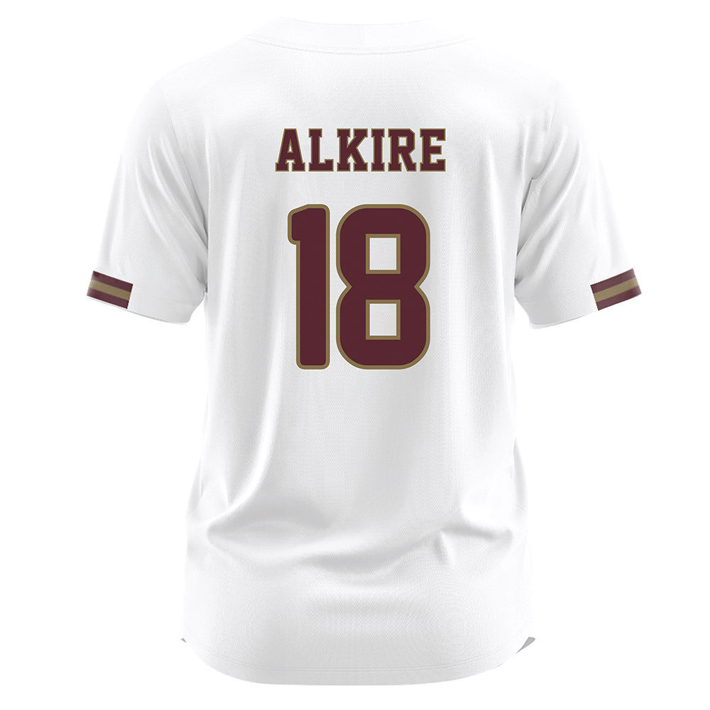 Texas State - NCAA Baseball : John Alkire - White Jersey