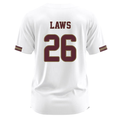 Texas State - NCAA Baseball : Carson Laws - White Jersey