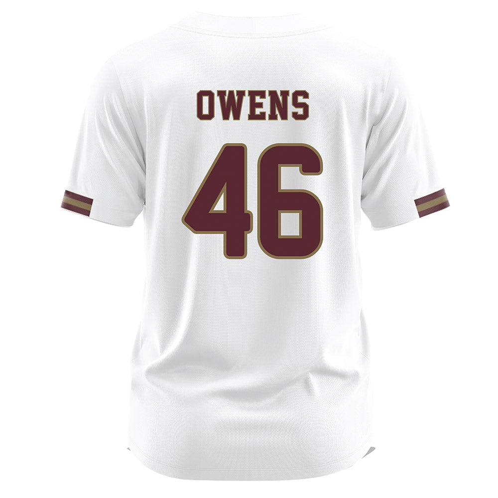 Texas State - NCAA Baseball : Marsha Owens - White Jersey-1