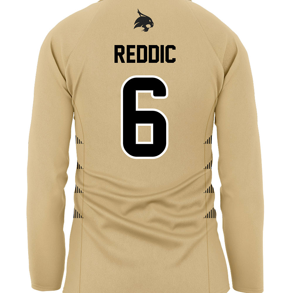 Texas State - NCAA Women's Soccer : Grace Reddic - Gold Soccer Jersey