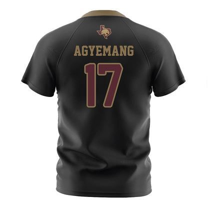 Texas State - NCAA Women's Soccer : Constance Agyemang - Black Soccer Jersey-1