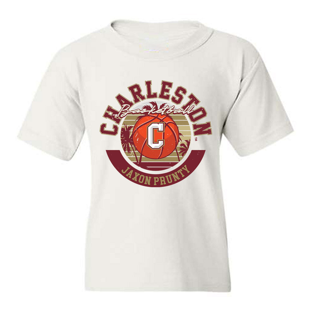 Charleston - NCAA Men's Basketball : Jaxon Prunty - Classic Fashion Shersey Youth T-Shirt-0